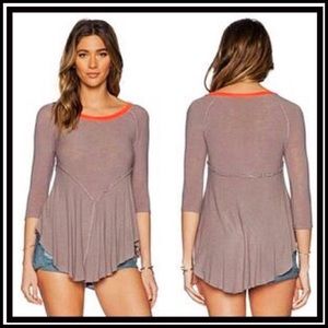 🎈SALE🎈FREE PEOPLE LAYERING TUNIC TEE